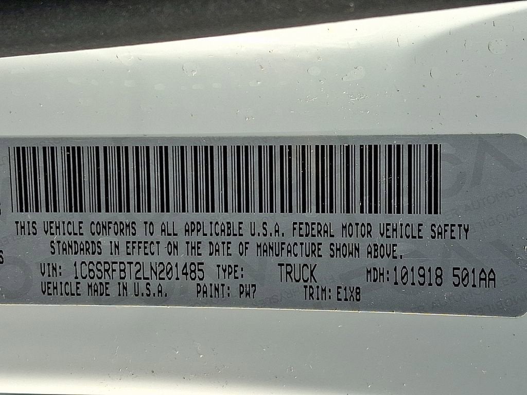 2020 RAM 1500 Big Horn