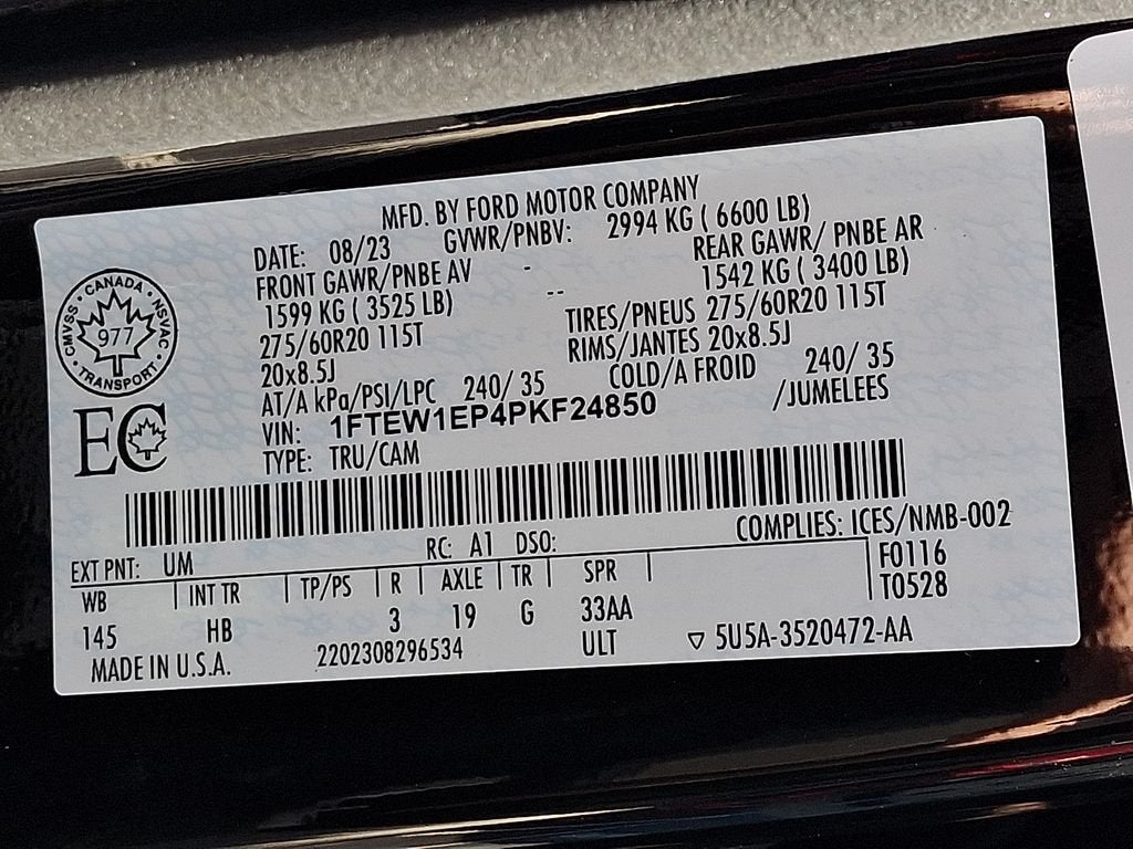 2023 Ford F-150 Lariat