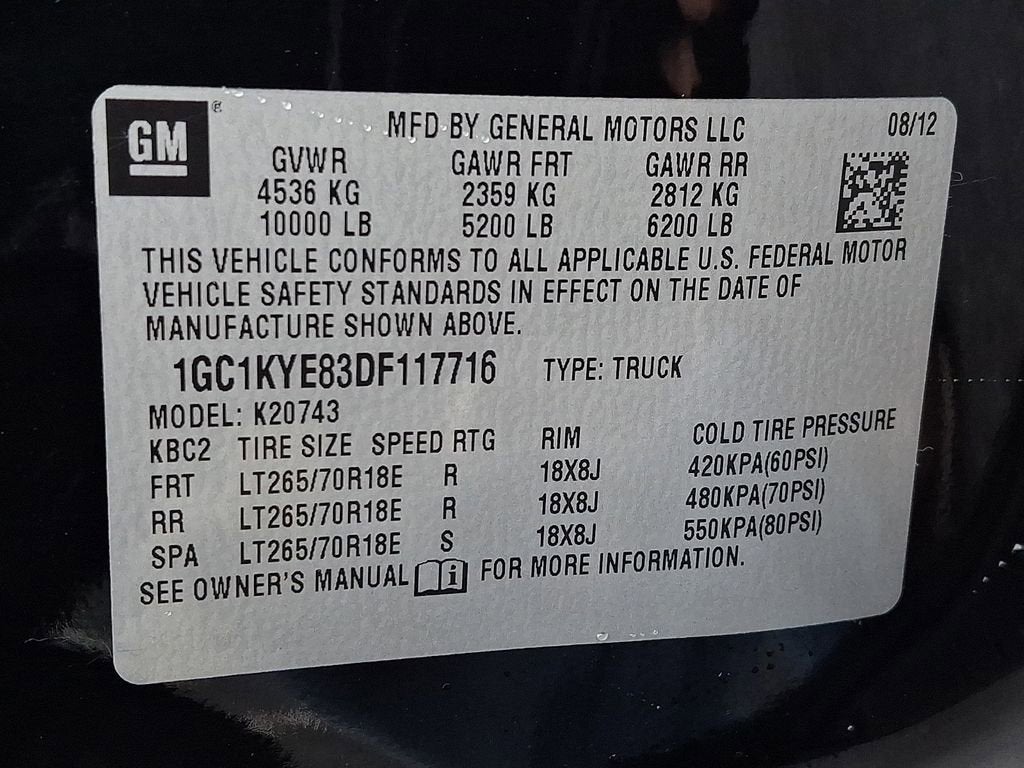 2013 Chevrolet Silverado 2500 HD LTZ