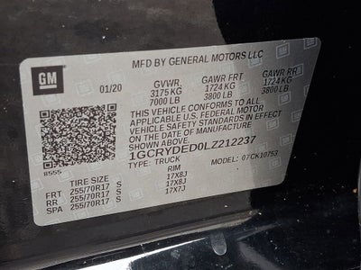 2020 Chevrolet Silverado 1500 LT