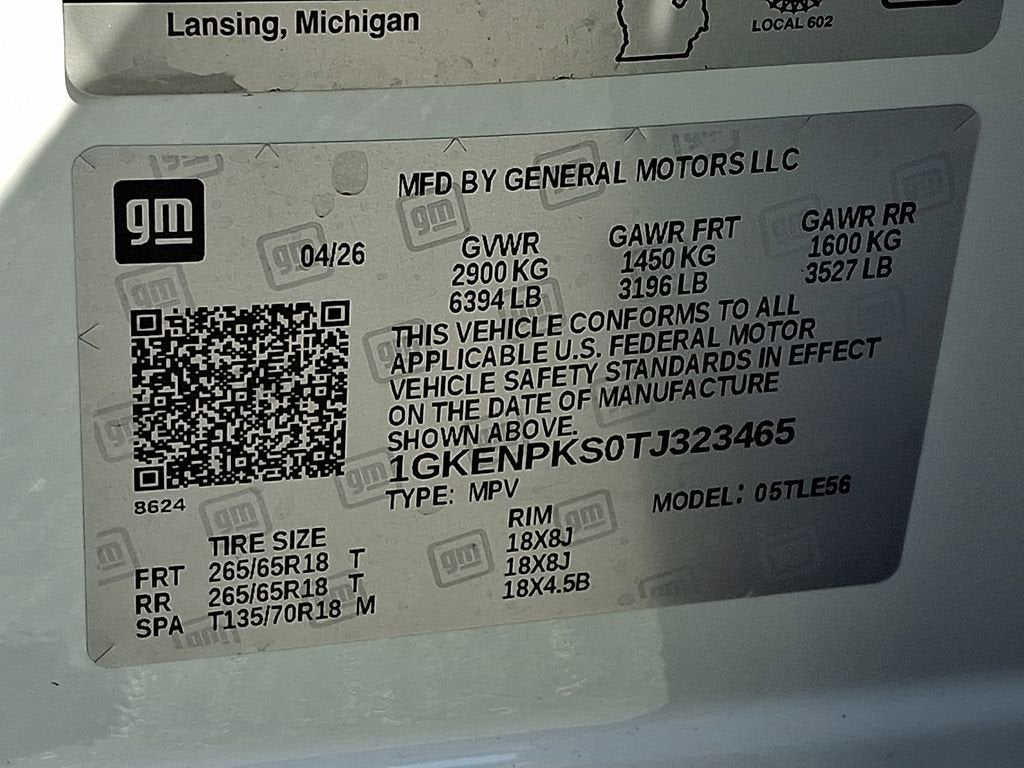 2026 GMC Acadia AT4