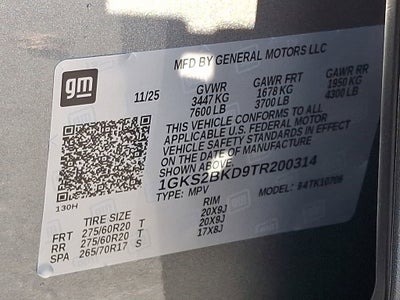 2026 GMC Yukon Elevation