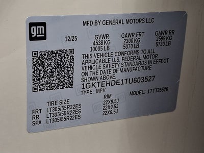 2026 GMC HUMMER EV SUV 2X