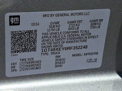 2024 GMC Sierra 2500 HD Denali Ultimate