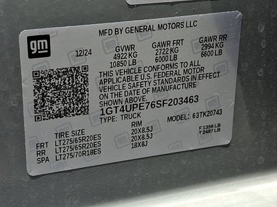 2025 GMC Sierra 2500 HD AT4