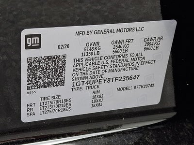 2026 GMC Sierra 2500 HD AT4