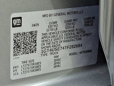 2026 GMC Sierra 3500 HD Pro