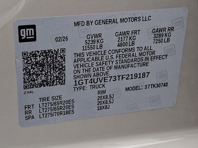 2026 GMC Sierra 3500 HD AT4