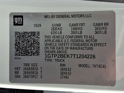 2026 GMC Canyon Elevation