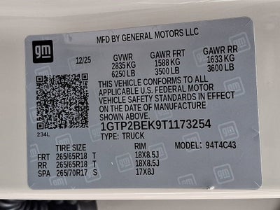 2026 GMC Canyon Elevation