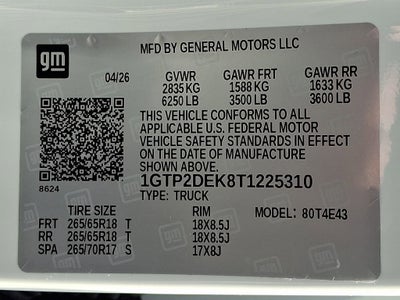 2026 GMC Canyon AT4