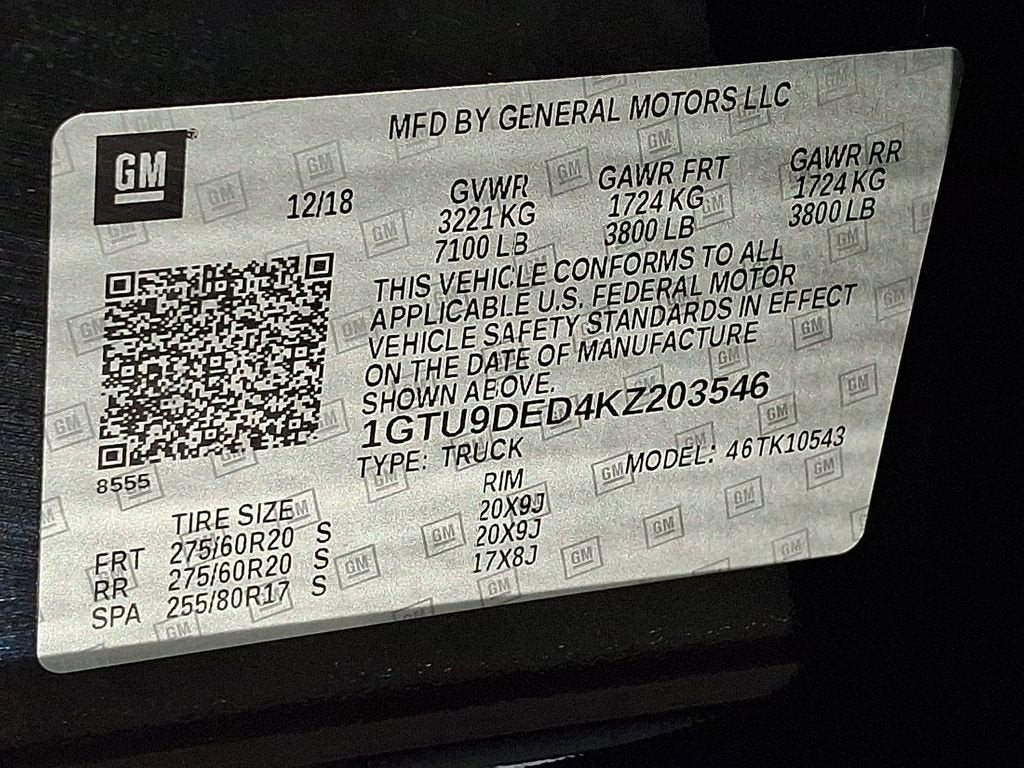 2019 GMC Sierra 1500 SLT