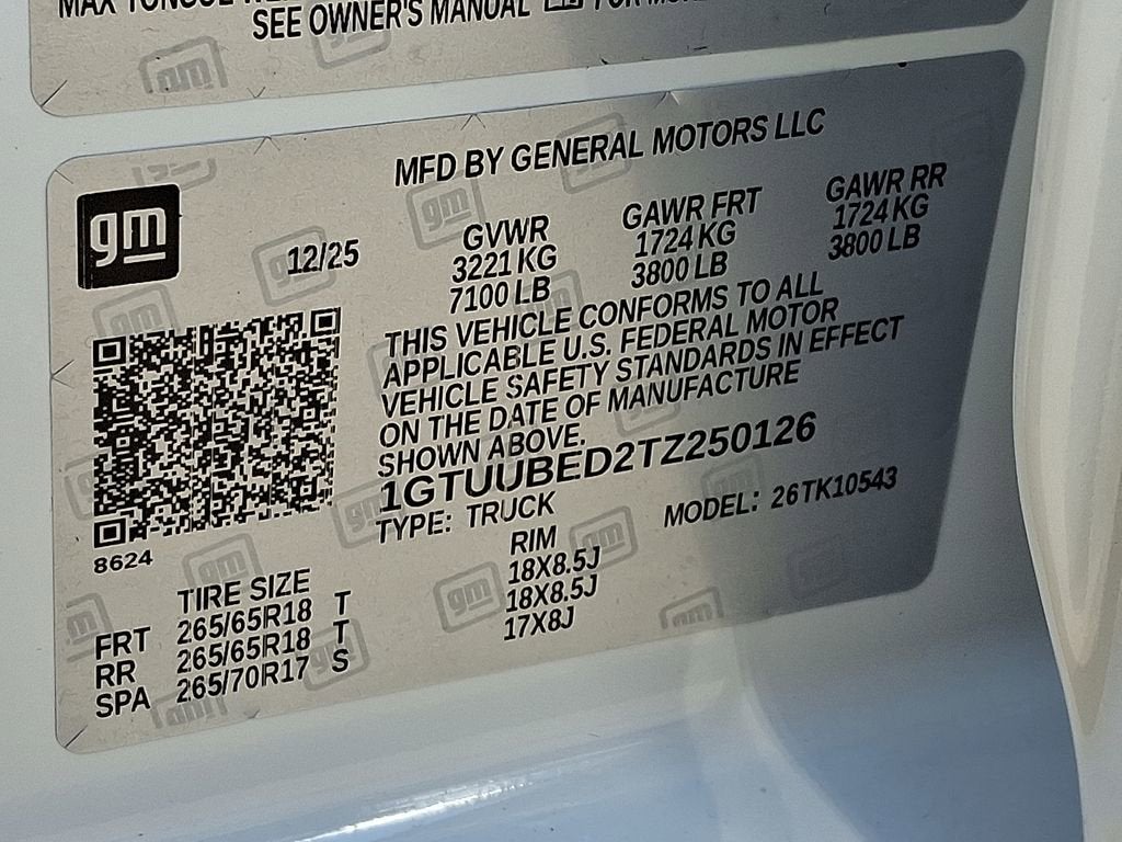 2026 GMC Sierra 1500 SLE