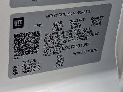 2026 GMC Sierra 1500 Elevation