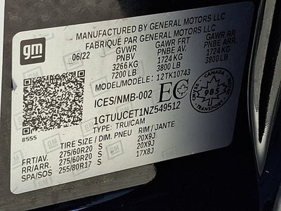 2022 GMC Sierra 1500 Elevation