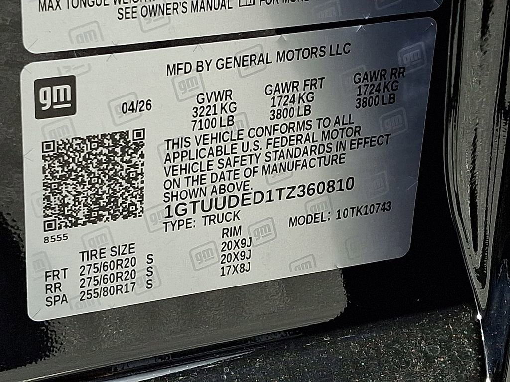 2026 GMC Sierra 1500 SLT