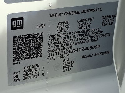 2026 GMC Sierra 1500 SLT