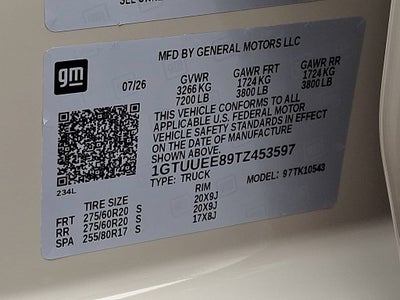 2026 GMC Sierra 1500 AT4