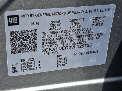 2027 GMC Terrain Elevation