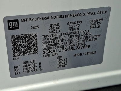 2025 GMC Terrain Elevation