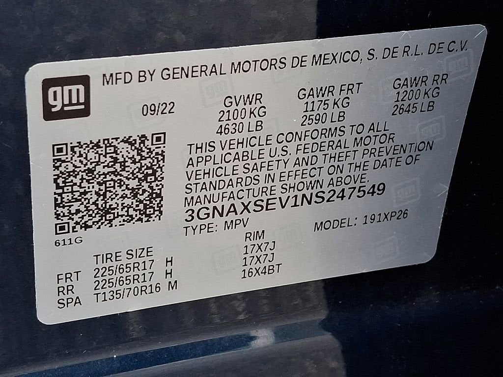 2022 Chevrolet Equinox LS