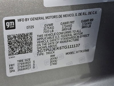 2026 GMC Sierra 1500 Elevation