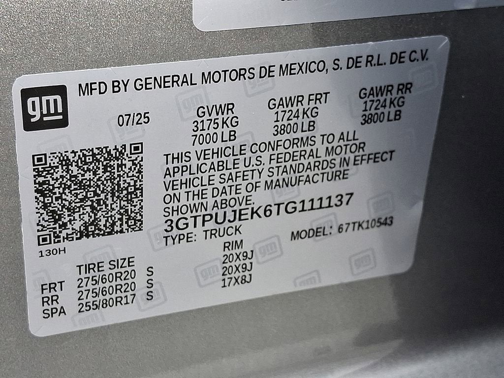 2026 GMC Sierra 1500 Elevation