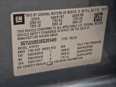 2014 GMC Sierra 1500 SLE