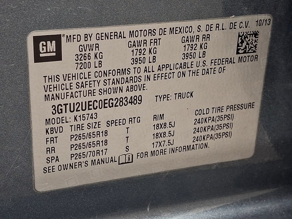2014 GMC Sierra 1500 SLE