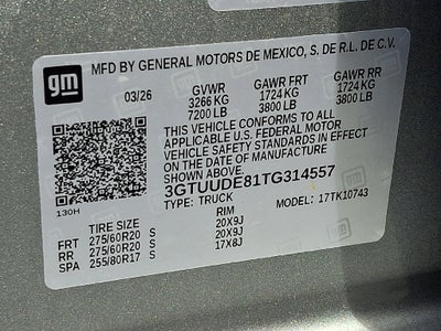 2026 GMC Sierra 1500 SLT