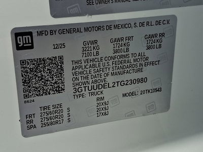 2026 GMC Sierra 1500 SLT