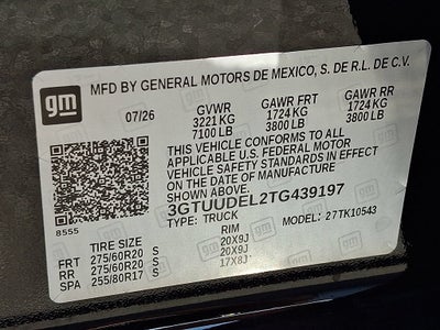 2026 GMC Sierra 1500 SLT
