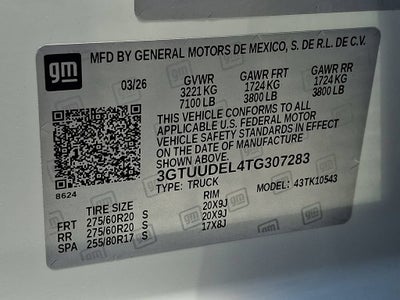 2026 GMC Sierra 1500 SLT
