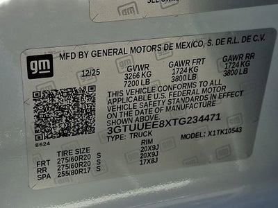 2026 GMC Sierra 1500 AT4