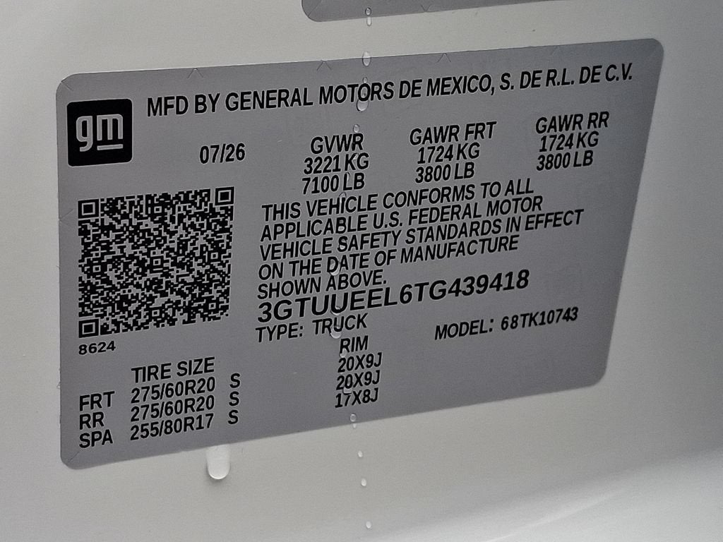 2026 GMC Sierra 1500 AT4