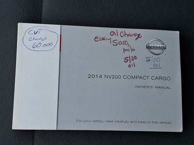 2014 Nissan NV200 S