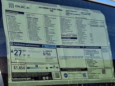 2026 Buick Encore GX Sport Touring