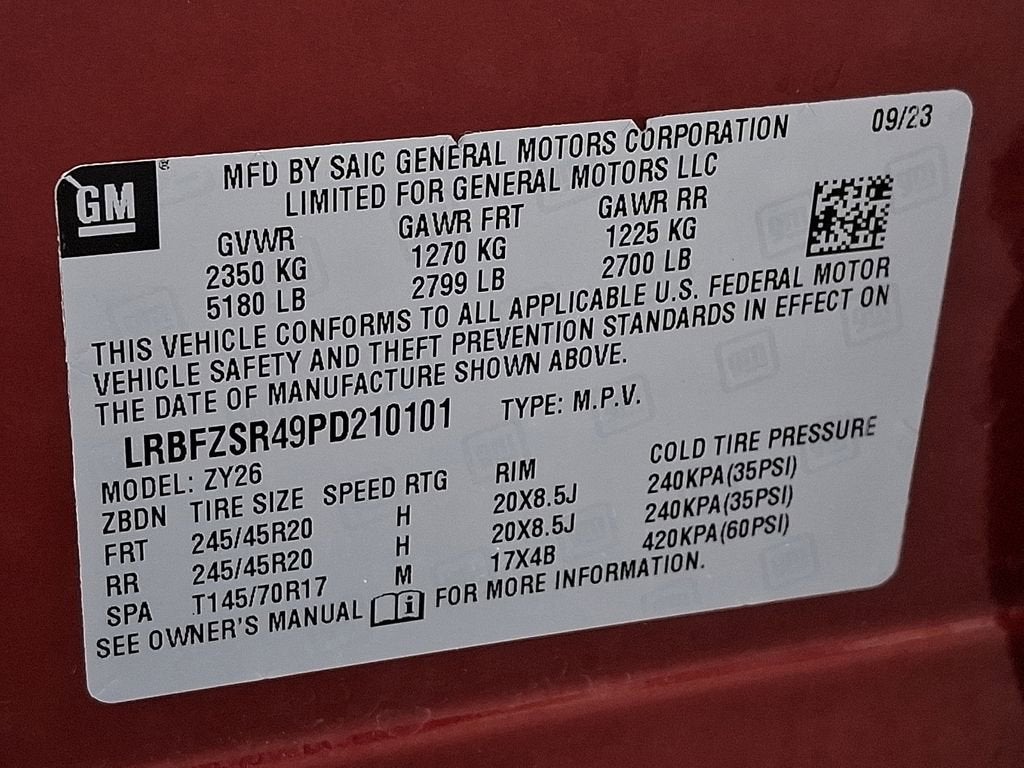 2023 Buick Envision Avenir