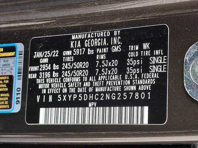 2022 Kia Telluride SX