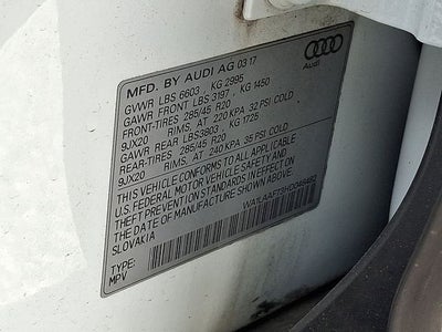 2017 Audi Q7 3.0T Premium Plus quattro