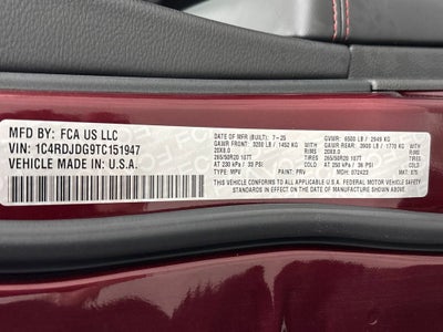 2026 Dodge Durango GT