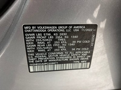 2023 Volkswagen Atlas Cross Sport 3.6L V6 SE w/Technology