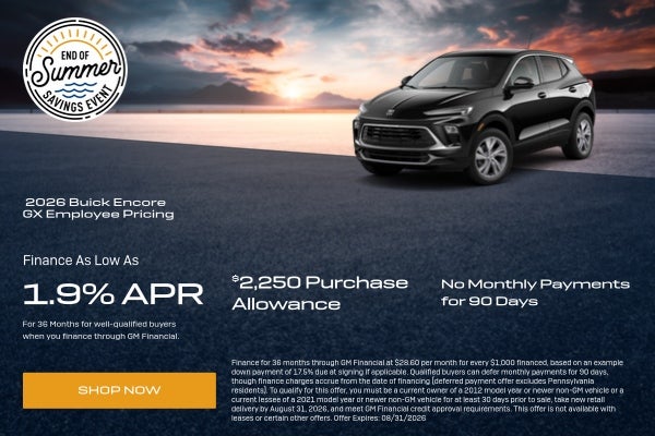 2026 Buick Encore Special