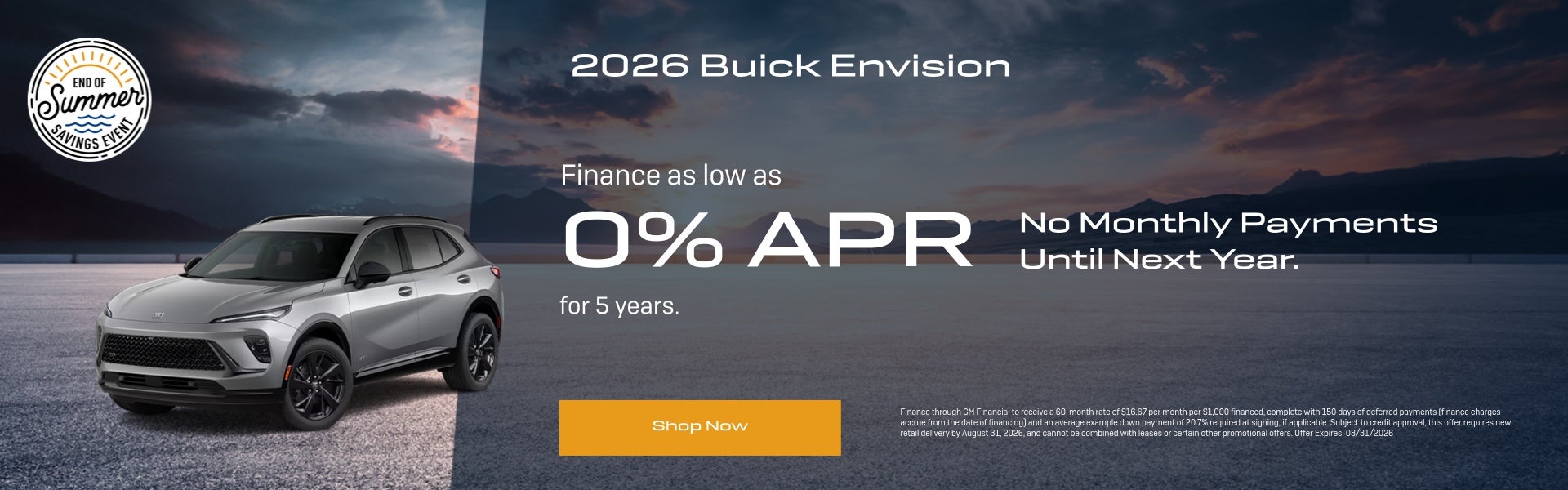 2026 Buick Envison Special