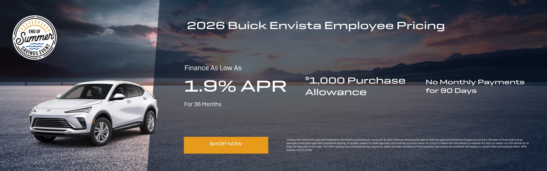 2026 Buick Envista Special