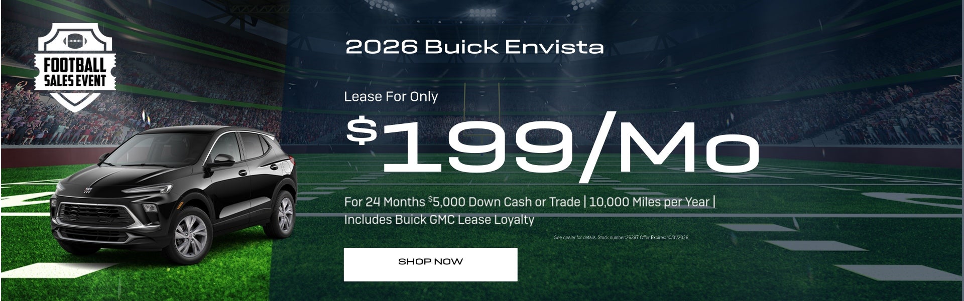 October 2026 Envista Specials