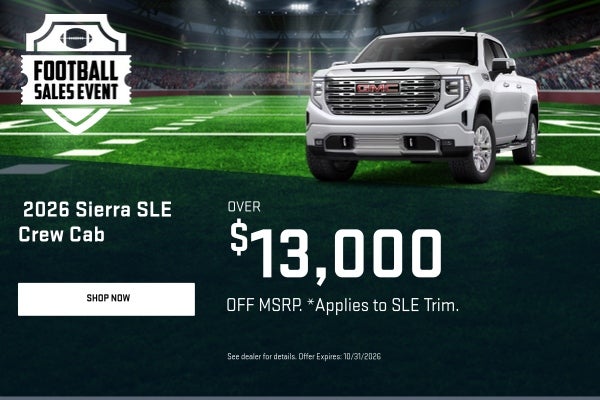 October 2026 Sierra Specials