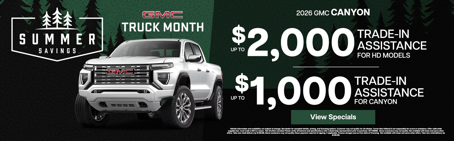 GMC Truck Month Offer June